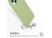 Accezz Coque Liquid Silicone avec MagSafe iPhone 15 Plus - Vert