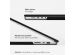 Selencia Coque en velours MacBook Pro 13 pouces (2020 / 2022) - A2289 / A2251 - Noir