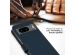 Selencia Étui de téléphone portefeuille en cuir véritable Google Pixel 8 - Bleu