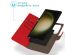iMoshion Etui de téléphone de type portefeuille de luxe 2-en-1 amovible Samsung Galaxy S24 Ultra - Rouge