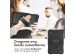Accezz Coque arrière robuste avec bandoulière Samsung Galaxy Tab A9 8.7 pouces - Noir