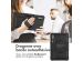 Accezz Coque arrière robuste avec bandoulière Samsung Galaxy Tab S9 Ultra 14.6 pouces - Noir