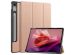 iMoshion Coque tablette Trifold Lenovo Tab P12 - Rose Dorée