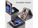 iMoshion Coque Arrière Rugged avec anneau Samsung Galaxy Z Flip 5 - Rose Dorée