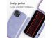 iMoshion Coque design en silicone avec cordon iPhone 15 - Butterfly