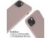 iMoshion ﻿Coque en silicone avec cordon iPhone 15 Plus - Sand Pink