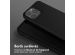 Selencia Coque silicone avec cordon amovible iPhone 15 Pro Max - Noir