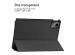 iMoshion Coque tablette rigide Trifold Lenovo Tab M11 - Noir