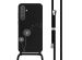 iMoshion Coque design en silicone avec cordon Samsung Galaxy A35 - Dandelion Black
