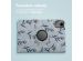 iMoshion Coque tablette Design rotatif à 360° Lenovo Tab M11 - Flowers