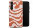 Selencia Coque arrière Vivid Samsung Galaxy S24 - Dream Swirl Orange