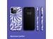 Selencia Coque arrière Vivid iPhone 14 Pro Max - Modern Bloom Sapphire Blue
