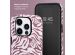 Selencia Coque arrière Vivid iPhone 14 Pro - Trippy Swirl Dark Rose