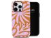 Selencia Coque arrière Vivid iPhone 14 Pro - Modern Bloom Pink