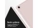 Accezz Étui de téléphone portefeuille Smart Silicone Samsung Galaxy Tab A9 8.7 pouces - Rose