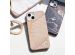 Selencia Aurora Coque Fashion iPhone SE (2022 / 2020) / 8 / 7 - ﻿Coque durable - 100 % recyclée - Earth Leaf Beige