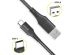 Accezz Câble USB-C vers USB Samsung Galaxy A14 (5G) - 1 mètre - Noir