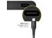 Accezz Câble USB-C vers USB-C iPhone 15 Pro - 2 mètres - Noir