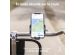 iMoshion Support de téléphone pour vélo iPhone 15 - Réglable - Universel - Aluminium - Noir