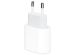 Apple Adaptateur secteur USB-C original iPhone 13 Pro Max - Chargeur - Connexion USB-C - 20W - Blanc