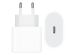 Apple Adaptateur secteur USB-C original Samsung Galaxy S21 - Chargeur - Connexion USB-C - 20W - Blanc