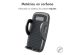 iMoshion Support de téléphone pour voiture Samsung Galaxy S23 - Réglable - Universel - Carbone - Grille de ventilation - Noir