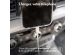 iMoshion Support de téléphone pour voiture Samsung Galaxy A54 (5G) - Réglable - Universel - Carbone - Grille de ventilation - Noir