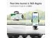 Accezz Support de téléphone de voiture iPhone 13 - Chargeur sans fil - Tableau de bord et pare-brise - Noir