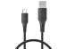 iMoshion Braided USB-C vers câble USB Samsung Galaxy S21 Ultra - 1 mètre - Noir