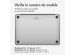 Selencia Coque en velours MacBook Pro 14 pouces (2021) / Pro 14 pouces (2023) M3 chip - A2442 / A2779 / A2918 - Beige