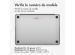 Selencia Coque tissée MacBook Pro 16 pouces (2021) / Pro 16 pouces (2023) M3 chip - A2485 / A2780 / A2919 - Taupe