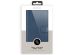 Selencia Étui de téléphone en cuir véritable iPhone 13 Pro Max - Bleu