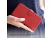 Selencia Étui de téléphone portefeuille en cuir véritable Samsung Galaxy S22 Plus - Rouge