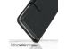 Selencia Étui de téléphone portefeuille en cuir véritable Samsung Galaxy A14 (5G/4G) - Noir