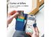 Accezz Étui de téléphone portefeuille Wallet iPhone 13 Pro Max - Bleu foncé