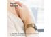 iMoshion Bracelet magnétique milanais Fitbit Versa 3 - Taille M - Dorée