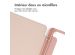 iMoshion Coque tablette rigide Trifold Samsung Galaxy Tab S9 Plus 12.4 pouces - Rose