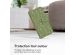 iMoshion Étui de téléphone portefeuille Design Samsung Galaxy S21 - Green Flowers