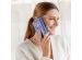 iMoshion ﻿Étui de téléphone portefeuille Design Samsung Galaxy A14 (5G/4G) - White Blue Stripes