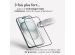 Accezz Protecteur d'écran intégral triple résistance avec applicateur Samsung Galaxy A54 / S23 FE - Transparent 