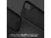 Accezz Coque Liquid Silicone Samsung Galaxy S23 Ultra - Noir