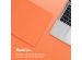iMoshion Coque rigide MacBook Pro 13 pouces (2020 / 2022) - A2289 / A2251 - Apricot Crush Orange