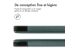 iMoshion Coque tablette Trifold Samsung Tab S9 FE Plus / Tab S9 Plus 12.4 pouces - Vert foncé