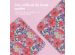 iMoshion Design Slim Hard Sleepcover Kobo Clara HD - Flower Watercolor
