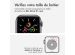 iMoshion Bracelet magnétique milanais Apple Watch Series 1-9 / SE - 38/40/41 mm - Taille M - Rouge