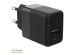 Accezz Wall Charger iPhone 13 Mini - Chargeur - Connexion USB-C et USB - Power Delivery - 20 Watt - Noir