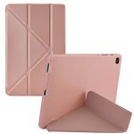 iMoshion Coque tablette Origami Samsung Galaxy Tab S6 Lite / Tab S6 Lite (2022) / Tab S6 Lite (2024) - Rose Dorée