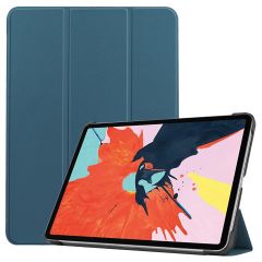 iMoshion Coque tablette Trifold iPad Air 6 (2024) / Air 5 (2022) / Air 4 (2020) - Vert foncé