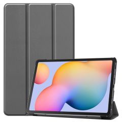 iMoshion Coque tablette Trifold Samsung Galaxy Tab S6 Lite / Tab S6 Lite (2022) / Tab S6 Lite (2024) - Gris