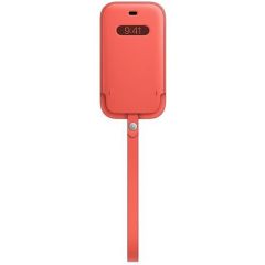 Apple Sacoche en cuir MagSafe iPhone 12 (Pro) - Pink Citrus